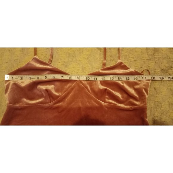 NWOT Wild Fable Velvet Cami Rustic Color Tank Top Size Large - Picture 10 of 10